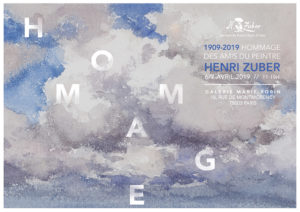 Hommage des amis du peintre Henri Zuber le 6/7 avril 2019