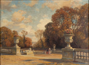 Vue du parc de Saint-cloud