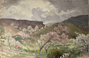 Paysage printanier