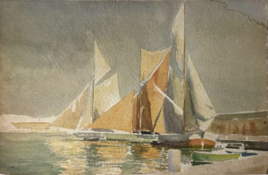 Voiles du port d'Antibes
